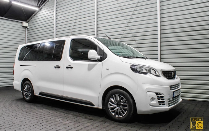 Peugeot Traveller cena 118888 przebieg: 82000, rok produkcji 2018 z Gostynin małe 352